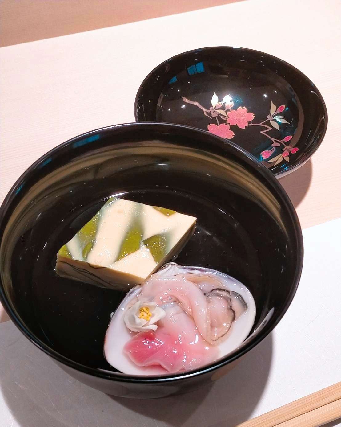 ひな祭り【蛤の煮物椀を食べにおととごはん味保へ】